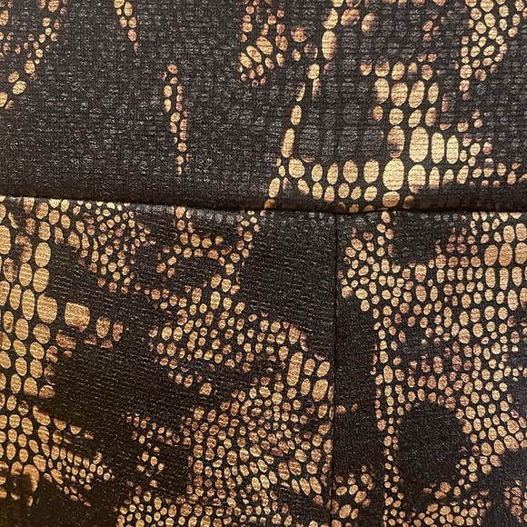 NWT Cote A Cote Animal Print Italian Leggings/Pants - Picture 4 of 5